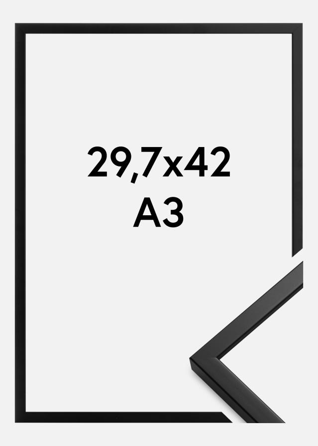 Kehys Oslo Akryylilasi Musta 29,7x42 cm (A3)