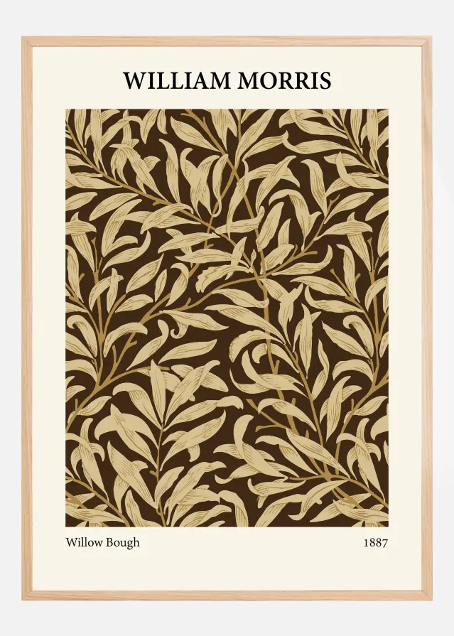 William Morris - Willow Bough 4 Juliste