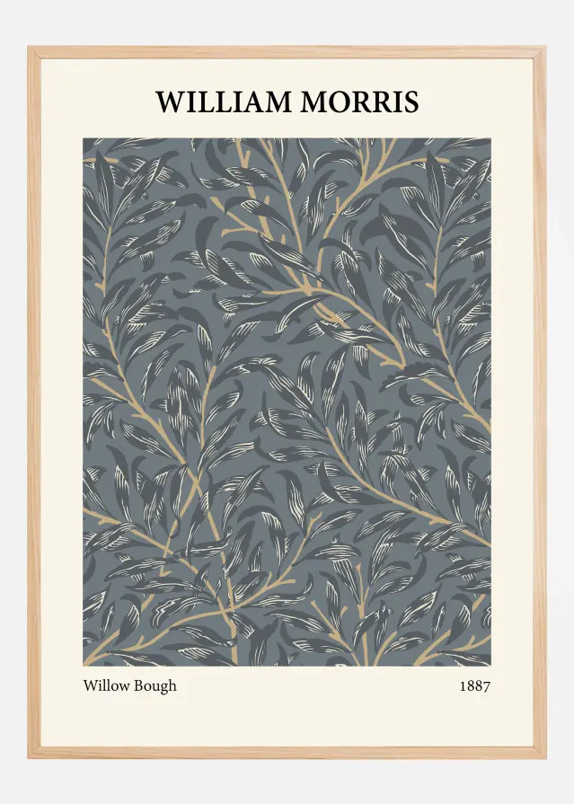 William Morris - Willow Bough 5 Juliste