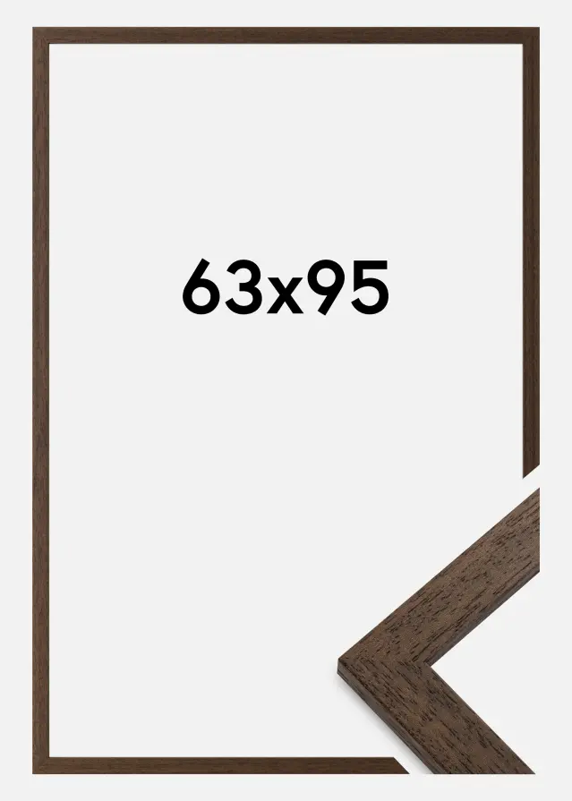Kehys Brown Wood Akryylilasi 63x95 cm