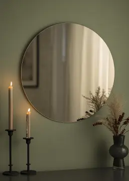 KAILA Pyöreä Peili Dark Bronze 60 cm Ø