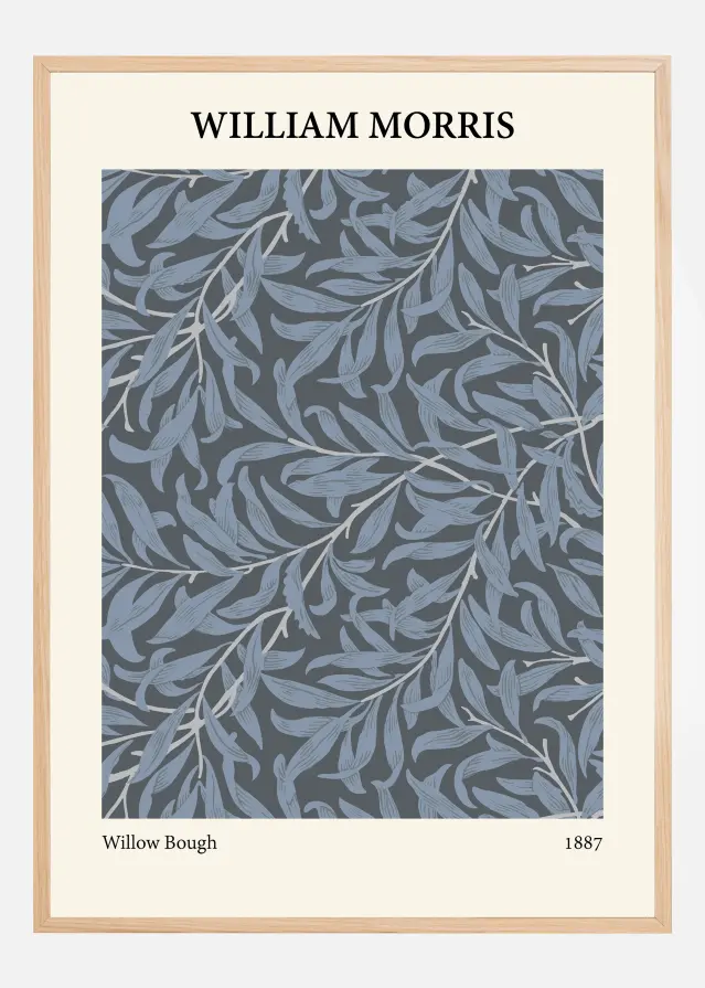 William Morris - Willow Bough 6 Juliste