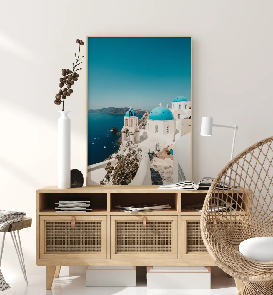 Blue Greece Juliste