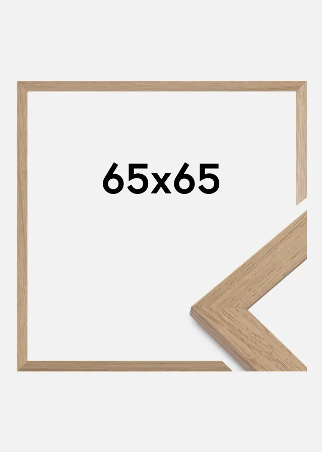 Kehys Trendline Akryylilasi Tammi 65x65 cm