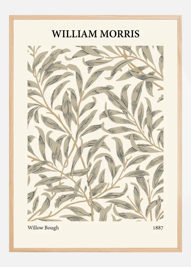 William Morris - Willow Bough 8 Juliste