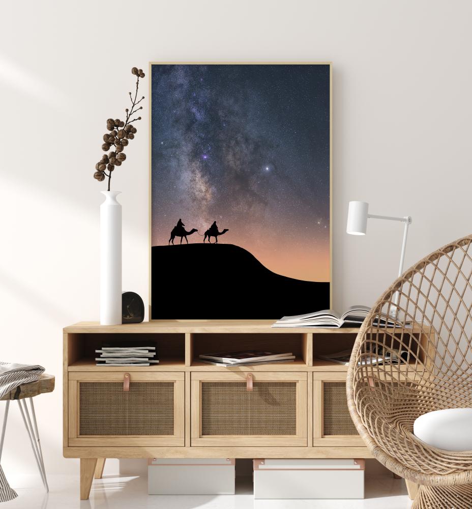 Camels Under The Stars Juliste