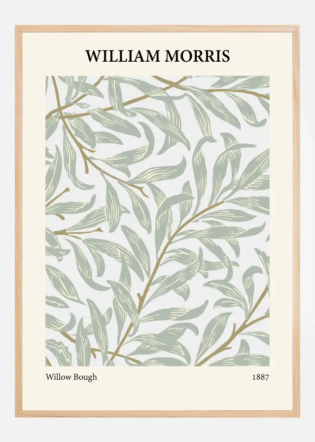 William Morris - Willow Bough 9 Juliste