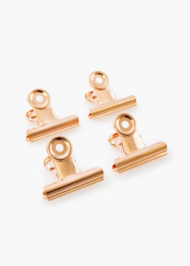 KAILA Poster Clip Rose Gold 40 mm - 4-p