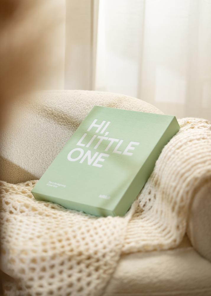 KAILA HI LITTLE ONE Mint - Coffee Table Photo Album (60 Mustaa sivua)