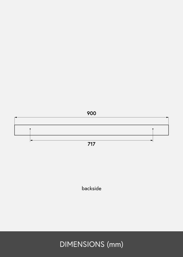 KAILA Tauluhylly Bambu 90 cm