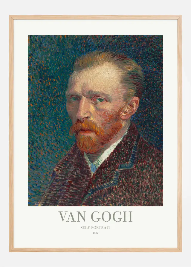 VAN GOGH - Self-Portrait Juliste