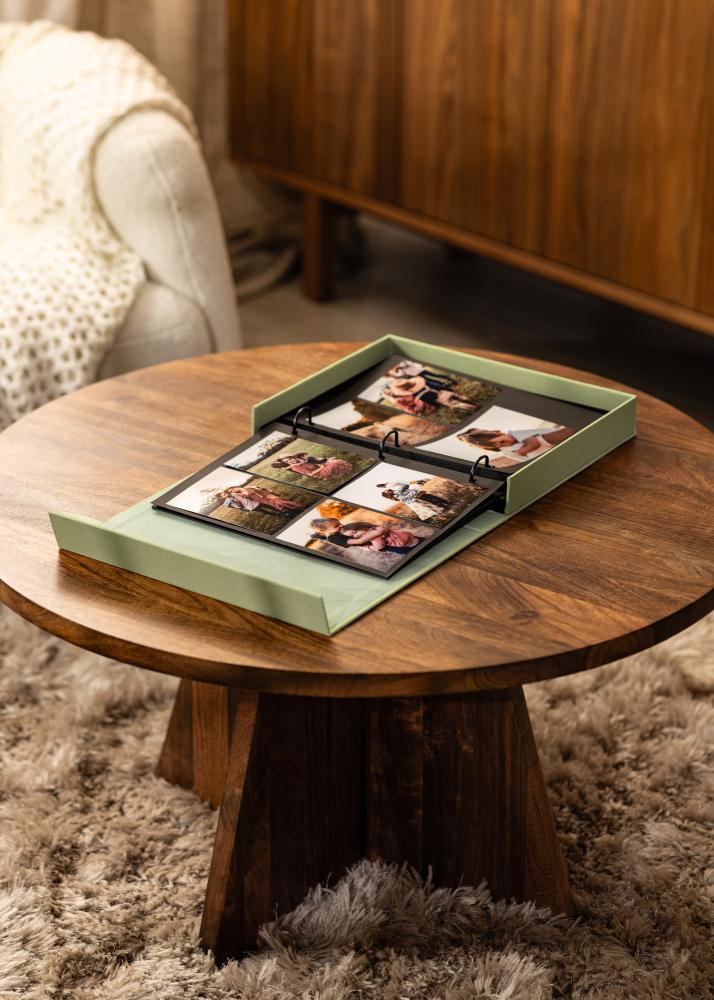 KAILA HI LITTLE ONE Mint - Coffee Table Photo Album (60 Mustaa sivua)