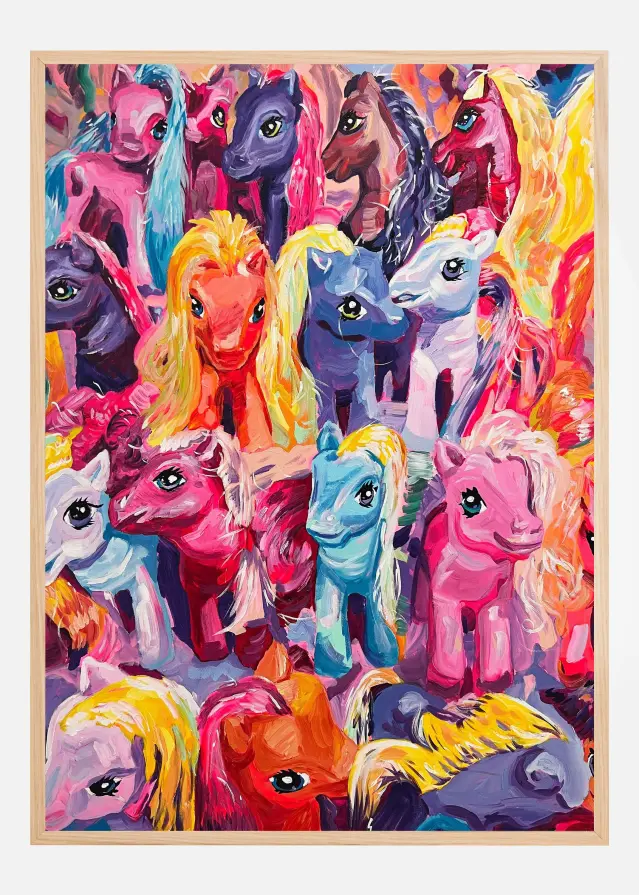 Ponies Juliste