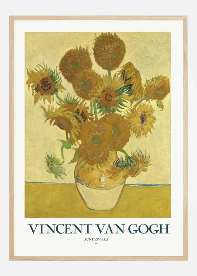 VAN GOGH - Sunflowers Juliste