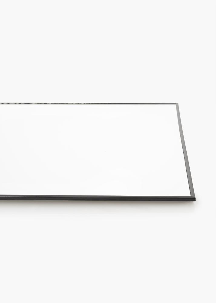 KAILA Square Mirror - Thin Black 40x40 cm