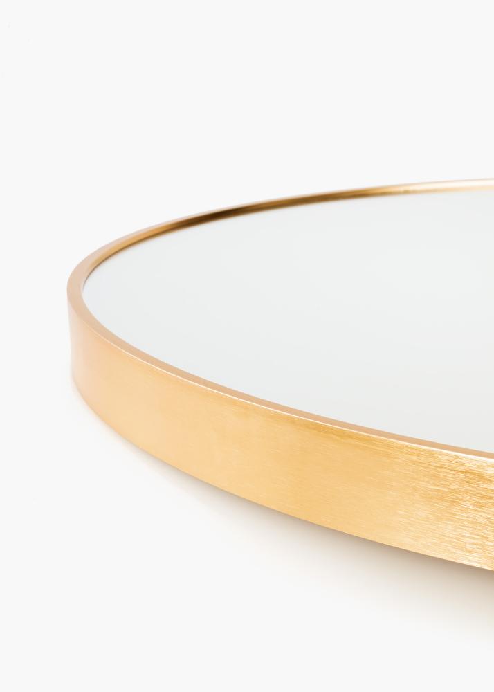 KAILA Round Mirror - Edge Gold 110 cm Ø