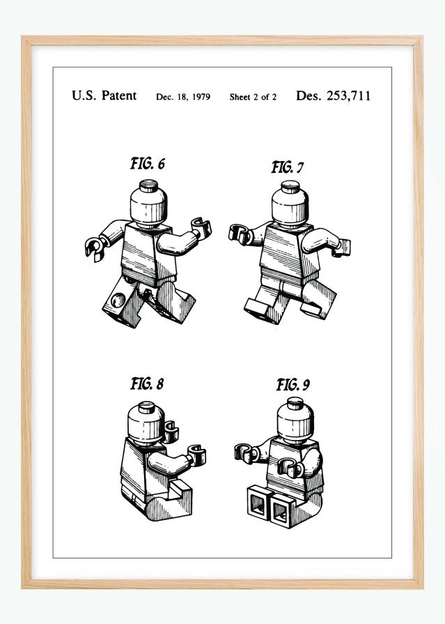 Patenttipiirustus - Lego II Juliste