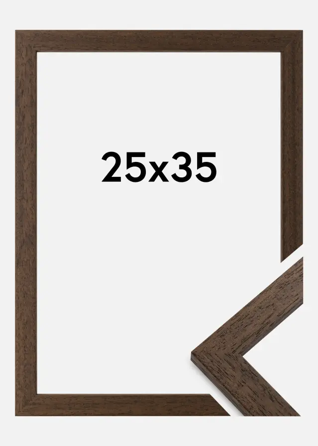 Kehys Brown Wood Akryylilasi 25x35 cm