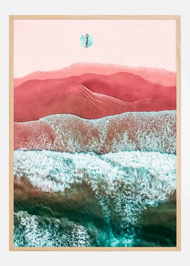 Pink beach Juliste