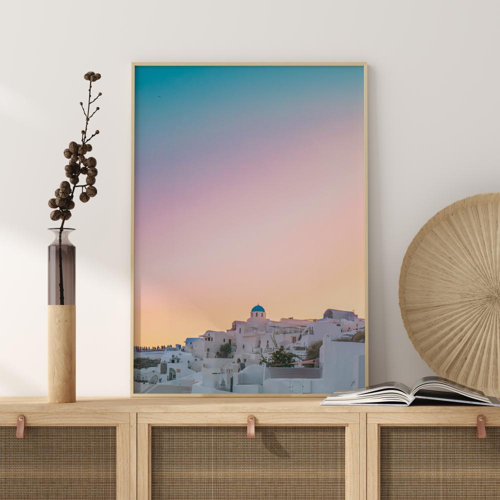 Pastel Sky Juliste