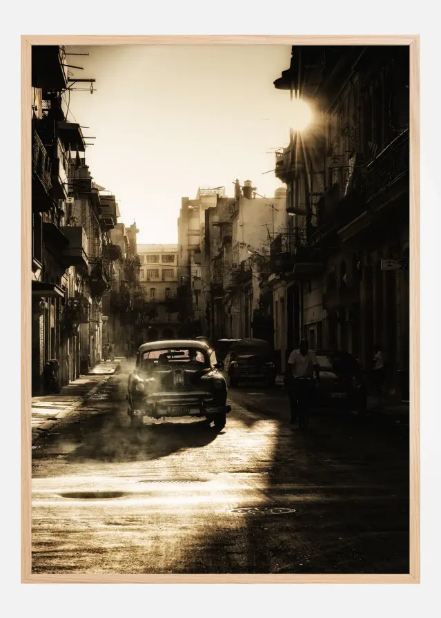 Mystic morning in Havana Juliste