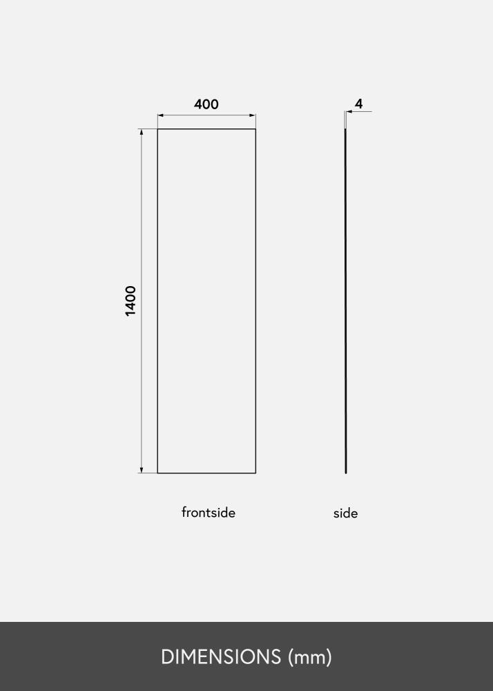 KAILA Peili Sharp 40x140 cm