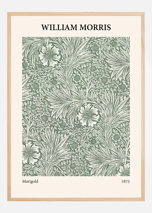 William Morris - Marigold Juliste