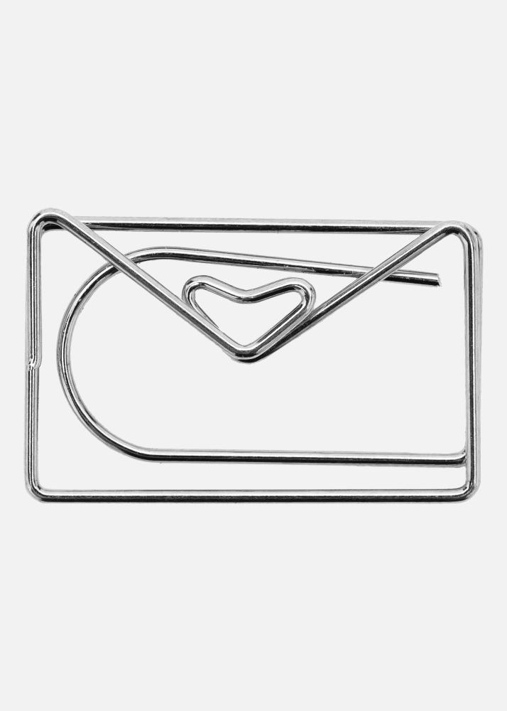 PAC Metallinen Paperclip Envelope Hopea