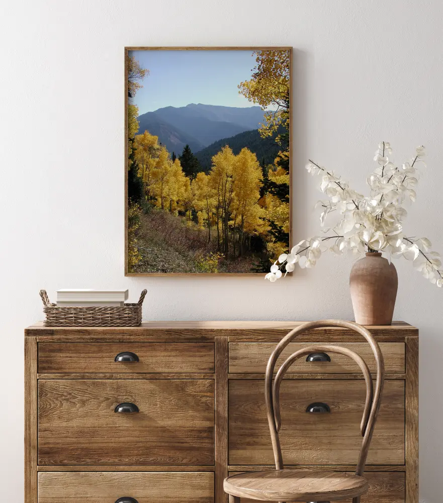 Yellow Trees Juliste