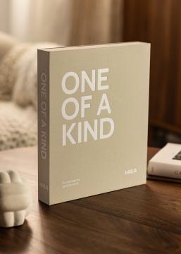 KAILA ONE OF A KIND Grey - Coffee Table Photo Album (60 Mustaa sivua)