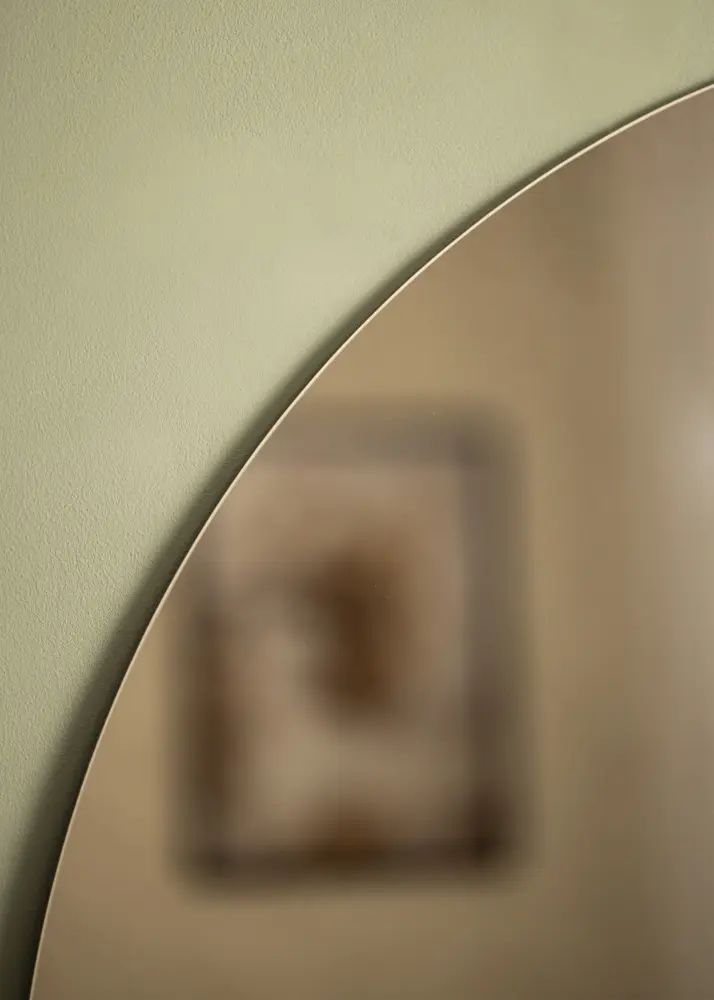 KAILA Pyöreä Peili Dark Bronze 90 cm