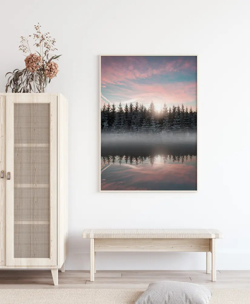 Small Lake In The Forest Juliste