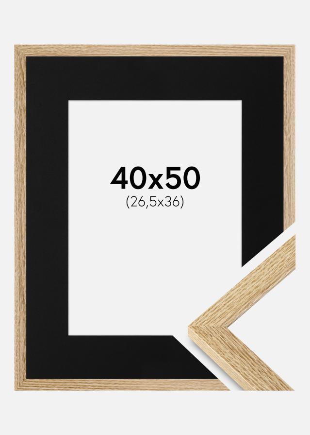 Kehys Selection Tammi 40x50 cm - Paspatuuri Musta 27,5x37 cm