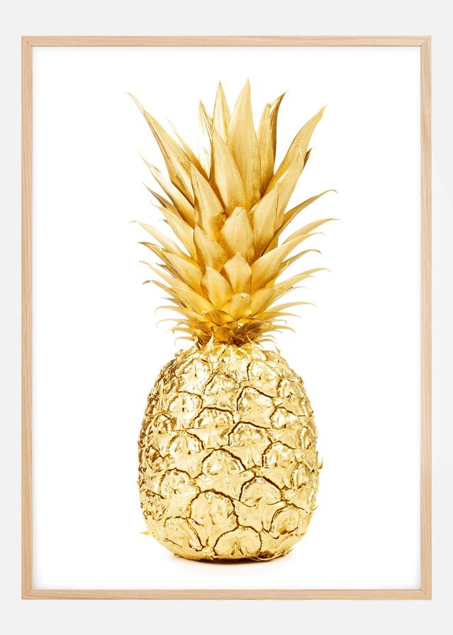 Gold Pineapple Juliste