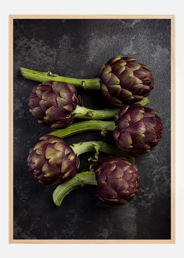 Five Artichoke Juliste