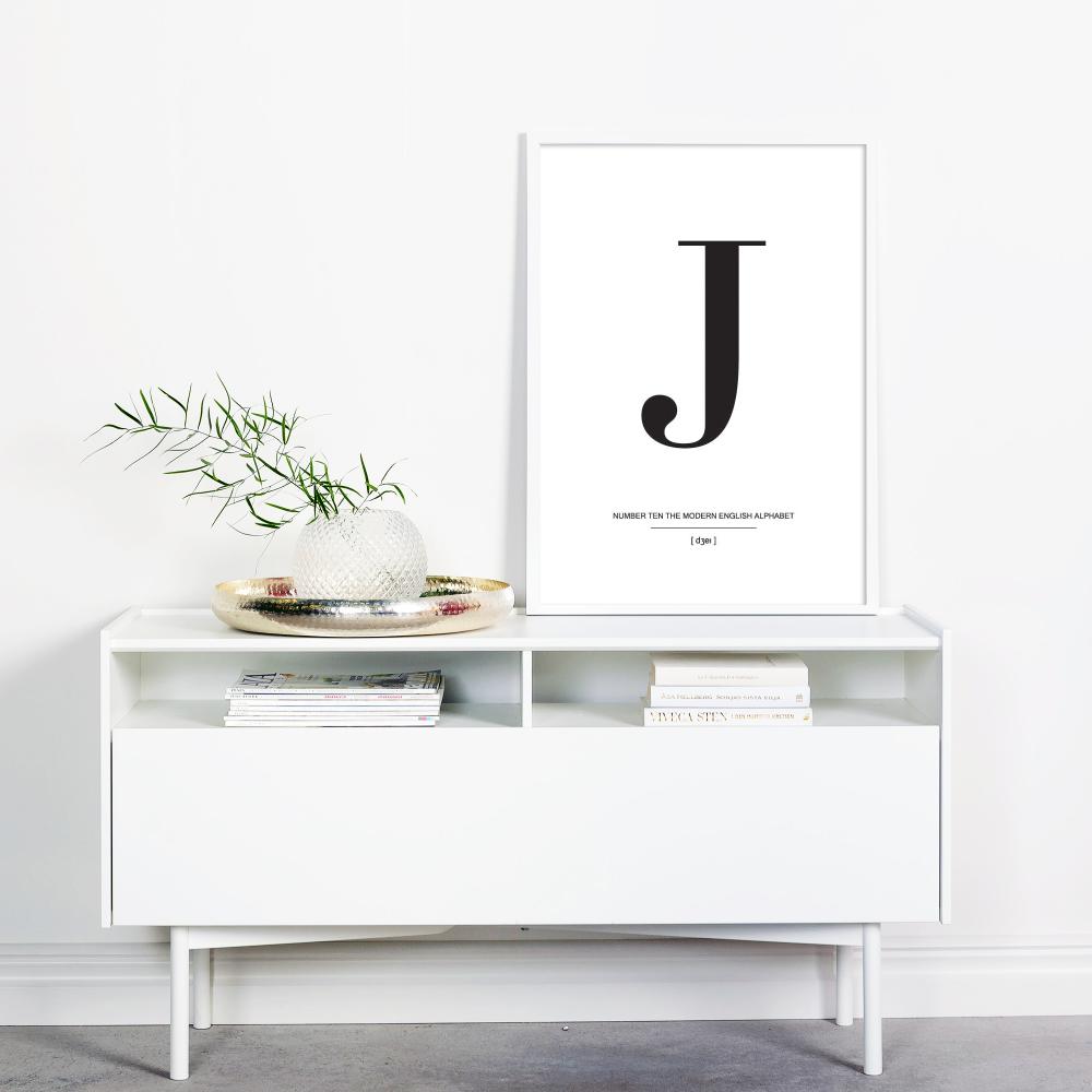 Letter J Juliste