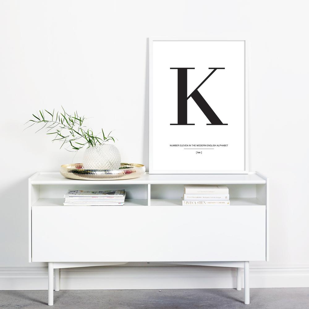 Letter K Juliste