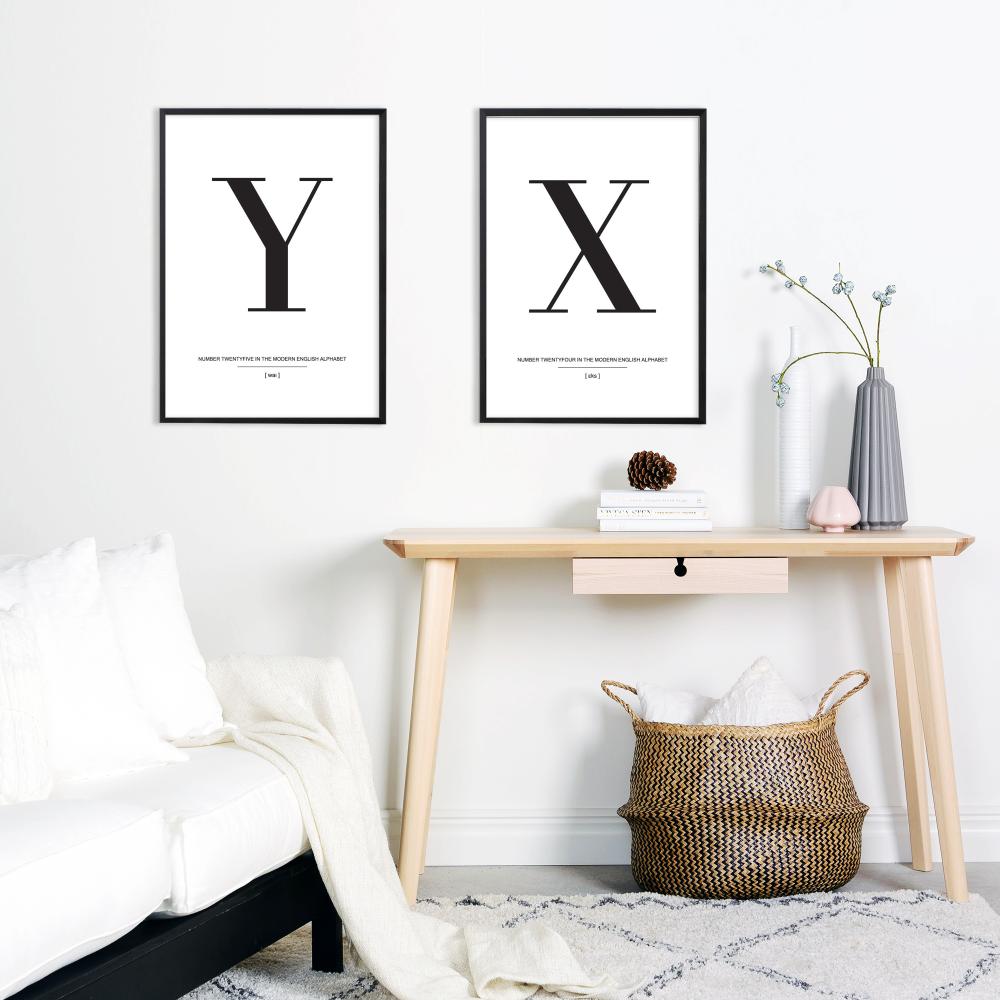 Letter X Juliste