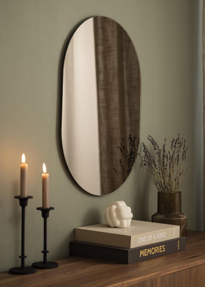 KAILA Peili Oval Dark Bronze 50x70 cm