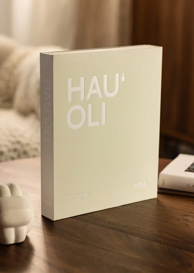 KAILA HAU'OLI - Coffee Table Photo Album (60 Mustaa sivua / 30 lehteä)