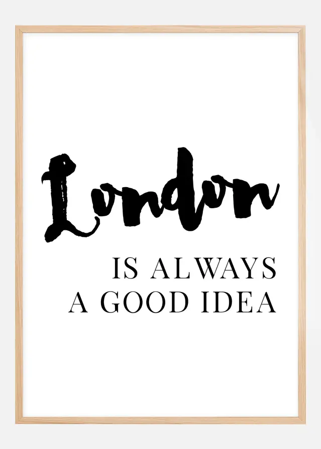 London is always good Juliste