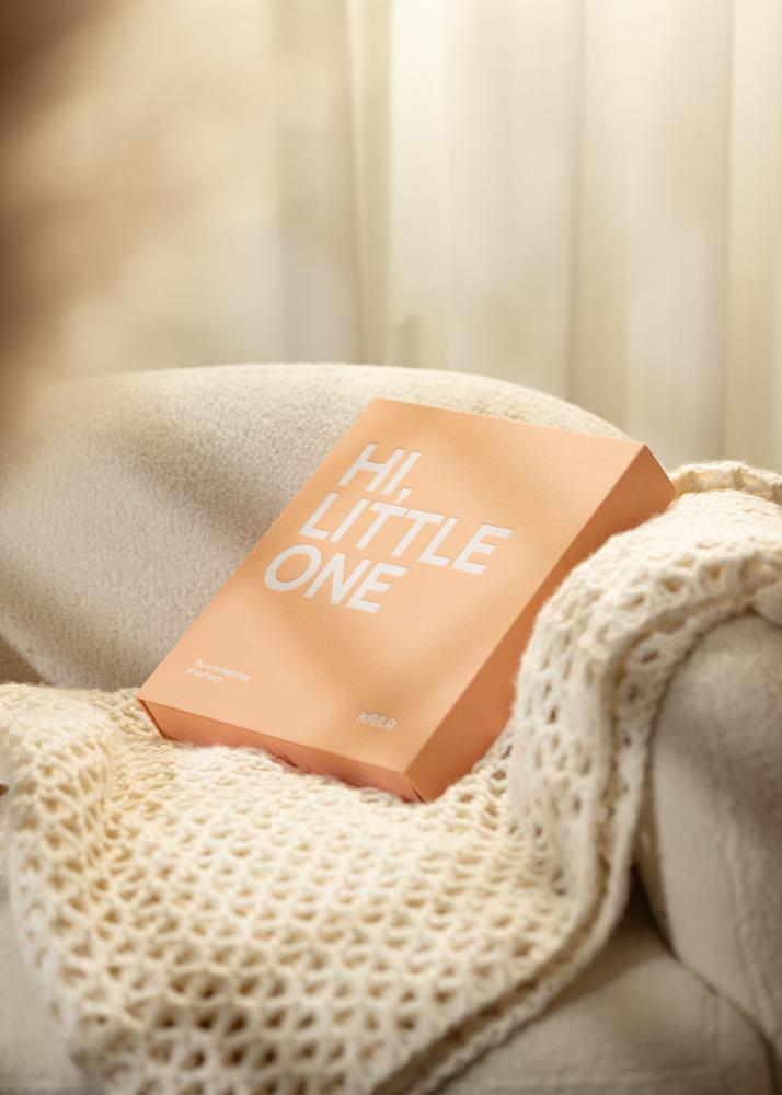 KAILA HI LITTLE ONE Pink - Coffee Table Photo Album (60 Mustaa sivua)