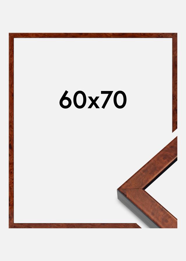 Kehys Hermes Akryylilasi Burr Walnut 60x70 cm