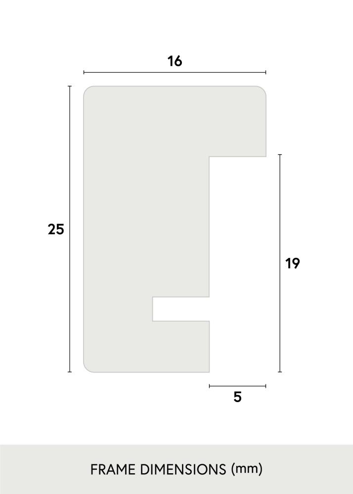 Kehys Nielsen Premium Quadrum Tammi 28x35 cm