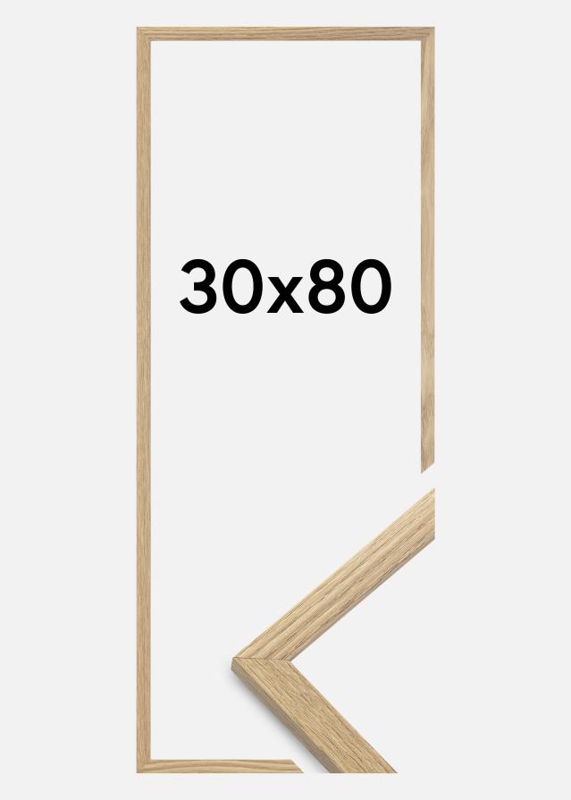 Kehys Trendikäs Akryylilasi Tammi 30x80 cm