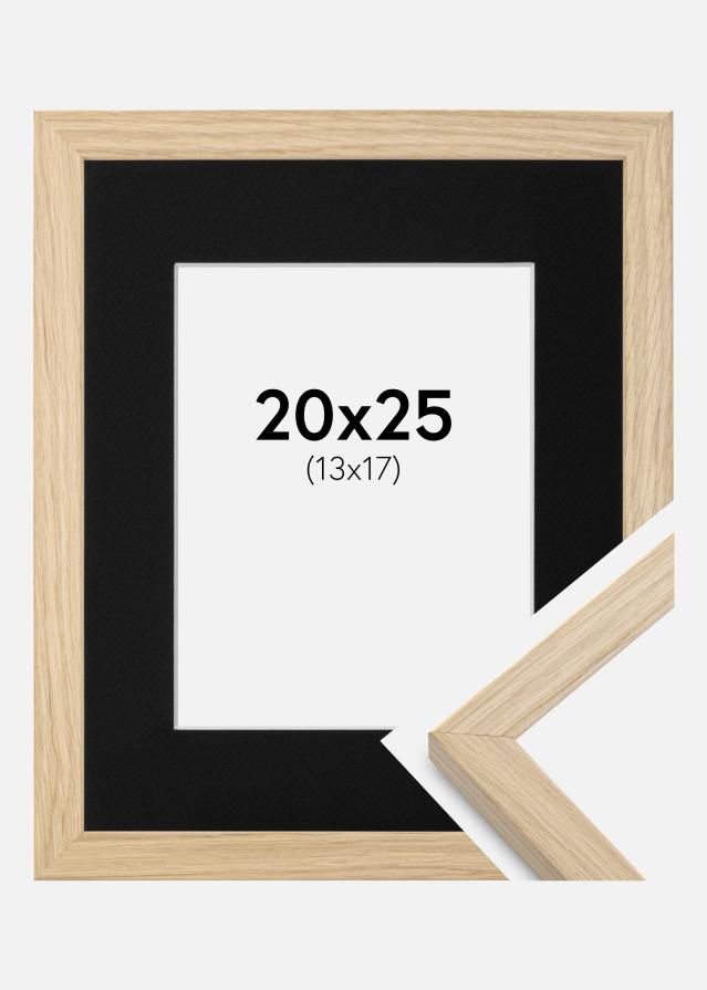 Kehys Grimsåker Tammi 20x25 cm - Paspatuuri Musta 14x18 cm