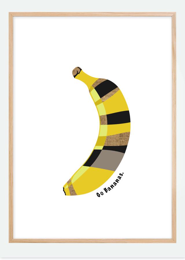 Go bananas Juliste