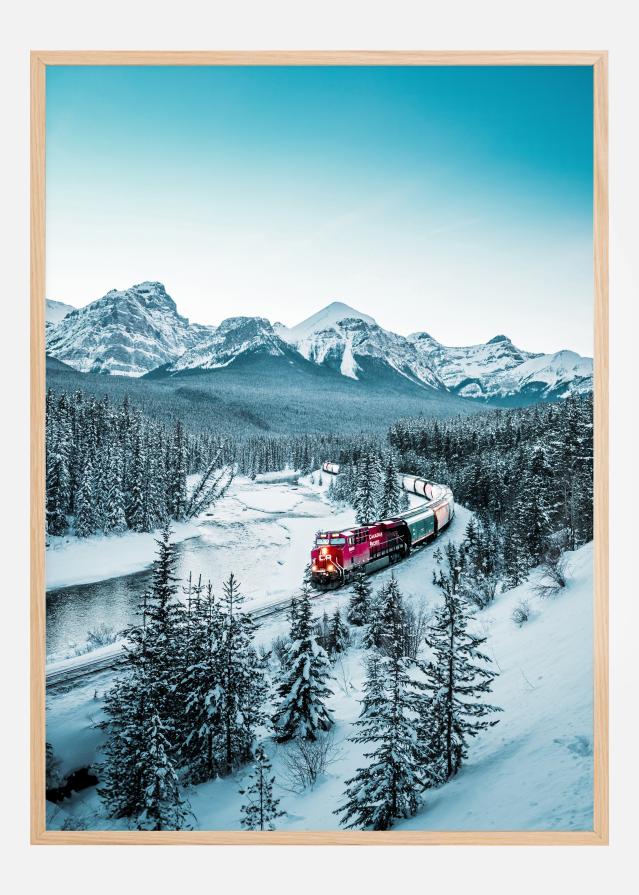 Winter Train Juliste