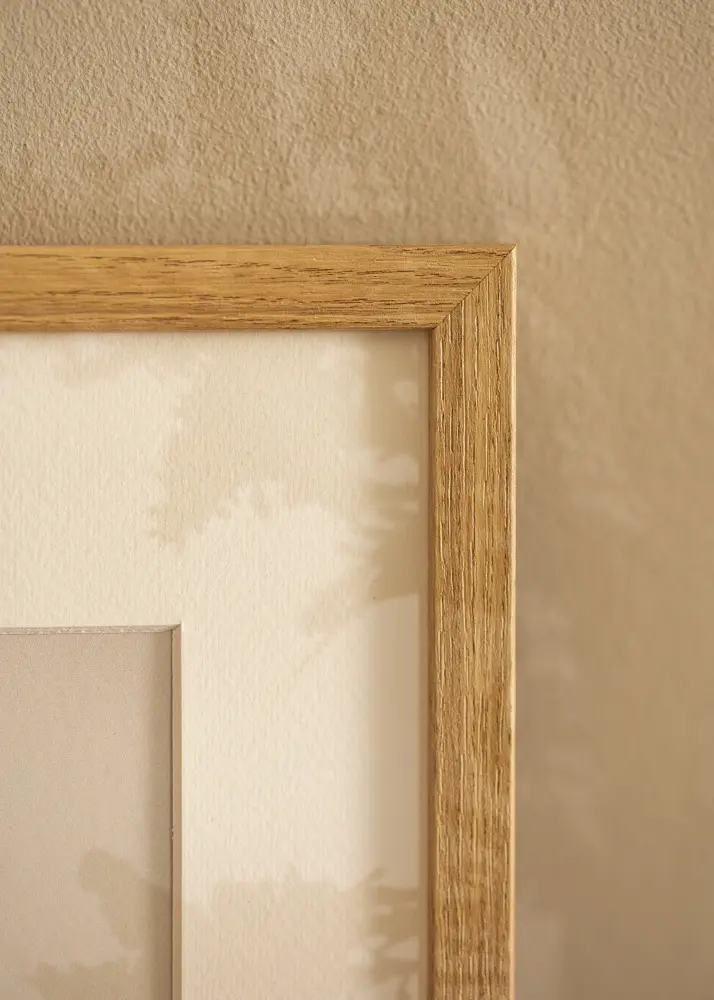 Kehys Ares Akryylilasi Natural Oak 30x30 cm