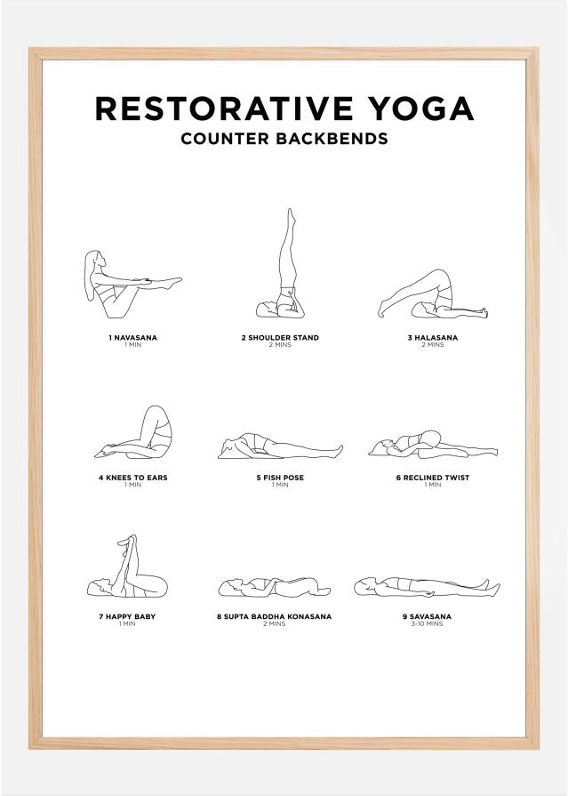 Restorative Yoga - White Juliste